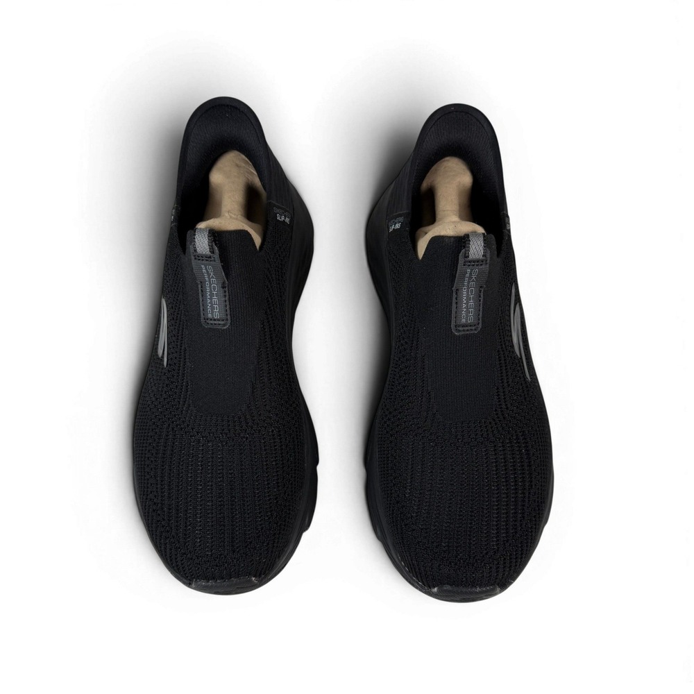Skechers Slip ins Max Cushioning Elite Smooth Transition Womens 8.5 D Wide Black